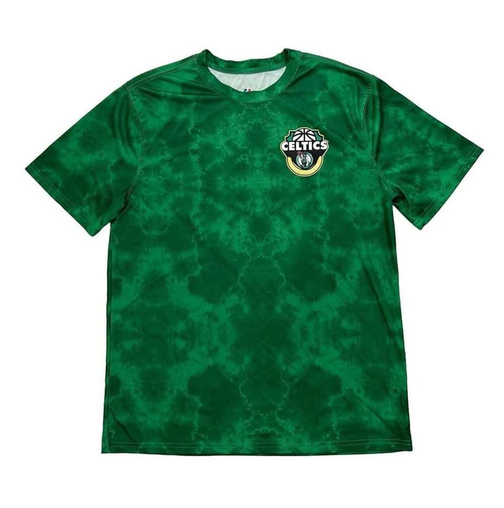 NBA Boston Celtics Green Tie Dye T-Shirt Large